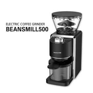 빈스밀500 전동 커피그라인더 코니컬 버  35단계분쇄