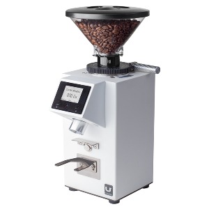 어바닉 090 자동 커피그라인더 티타늄버 60mm 화이트