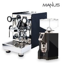 엘로치오 마누스 V2 커피머신 블랙+유레카 미뇽 블랙+사은품(탬퍼,탬핑매트)