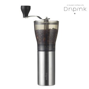 드립핑크 세라믹 핸드밀 커피그라인더 (국내산)